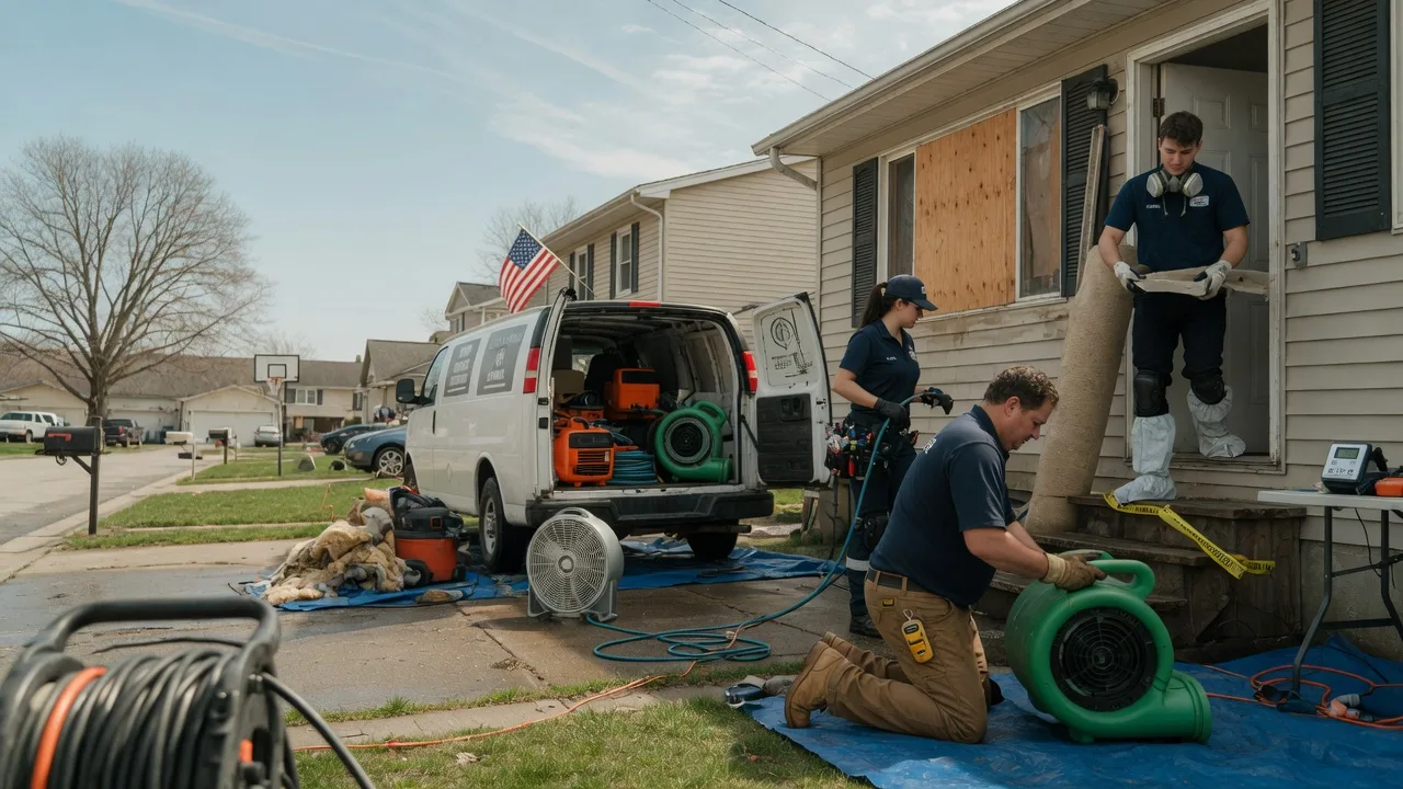 Water Damage Restoration in La Porte, IN near me